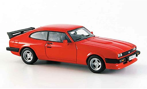 Ford Capri 2.8 Turbo 1/43 Neo MK III red diecast model cars