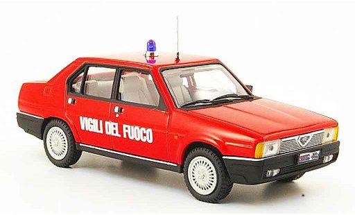 Alfa Romeo 90 super 1/43 Pego vigili del fuoco 1984 diecast model cars
