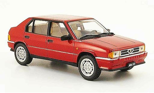 Alfa Romeo 33 1.5 quadrifoglio verde 1/43 Pego red 1983 diecast model cars