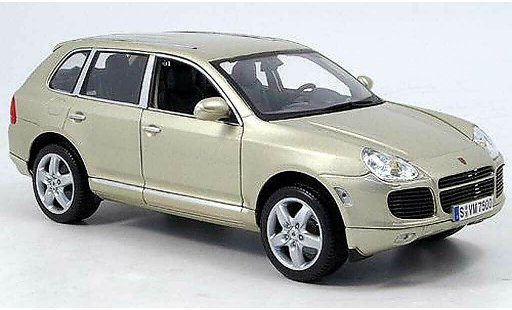 Porsche Cayenne Turbo 1/18 Maisto beige 2003 diecast model cars