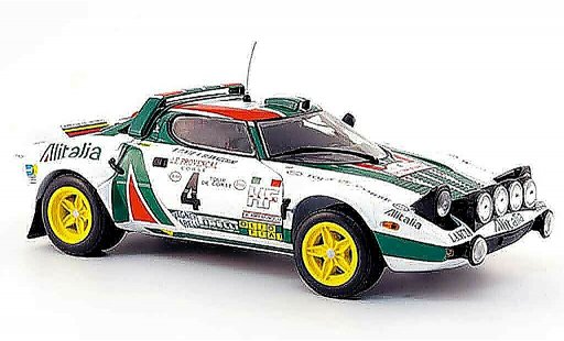 Lancia Stratos Rallye 1/18 Sun Star no. 4 zweiter platz tour de corse 1977 diecast model cars