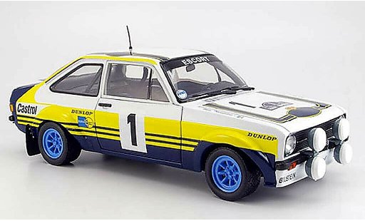 Ford Escort Rally 1/18 Sun Star no.1 red rallye grece 1979 diecast model cars