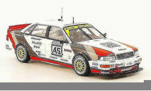 Audi V8 dtm 1/43 Minichamps Quattro No.45 F.Biela Team AZR 1991 diecast model cars