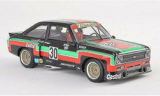 Ford Escort RS 1800 1/43 Minichamps MKII No.30 Castrol DRM Mainz-Finthen 1976 H.Heyer diecast model cars