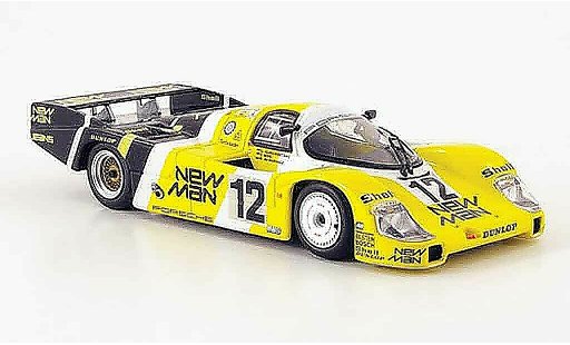 Porsche 956 1983 1/43 Minichamps L No.12 New Man Joest Racing 24H Le Mans diecast model cars