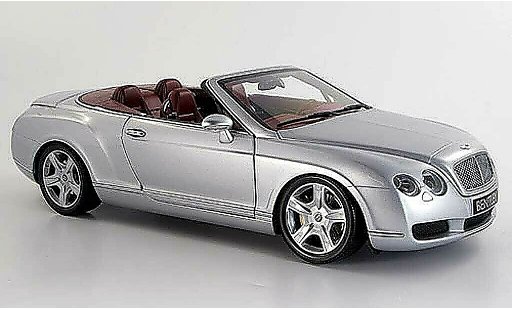 Bentley Continental GTC 1/18 Minichamps grey 2006 diecast model cars