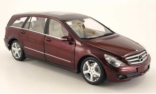 Mercedes Classe R Base 1/18 Minichamps red 2005 diecast model cars