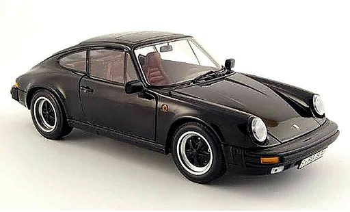 Porsche 911 3.2 1/18 Minichamps carrera black 1983 diecast model cars