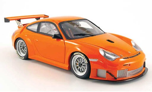 Porsche 911 GT3 RSR 1/18 Minichamps orange alms 2004 diecast model cars