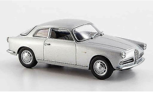 Alfa Romeo Giulietta sprint 1/43 Minichamps grey metallisee 1954 diecast model cars