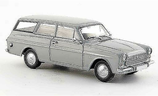 Ford Taunus Berline 1/43 Minichamps 12 M (P 4) Turnier grey diecast model cars