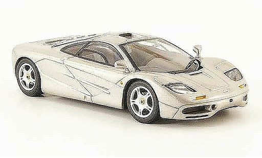 McLaren F1 Road Car 1/43 Minichamps grey metallisee diecast model cars