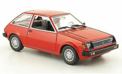 Mitsubishi Colt Base 1/43 Minichamps red 1978 diecast model cars