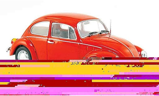 Volkswagen Coccinelle Base 1/43 Minichamps 1200 red 1983 diecast model cars