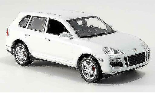 Porsche Cayenne Turbo 1/43 Minichamps white Linea Bianco 2007 diecast model cars
