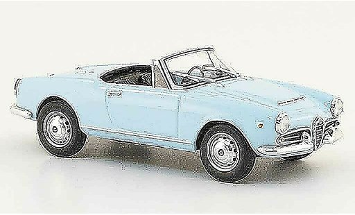 Alfa Romeo Giulietta spider 1/43 Minichamps blue 1962 diecast model cars