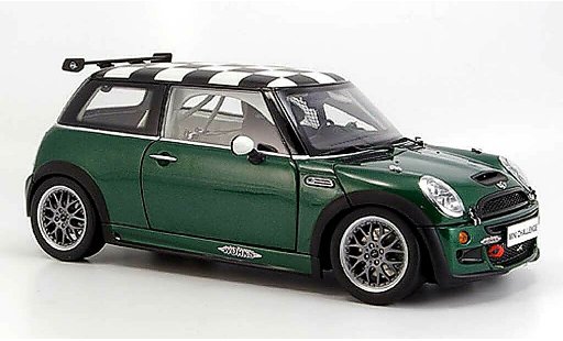 Mini Cooper JCW 1/18 Kyosho challenge green diecast model cars