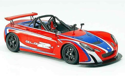 Lotus Eleven Base 1/43 Spark 2 red blue 2007 diecast model cars