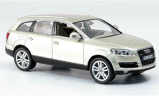 Audi Q7 suv 1/43 Schuco beige diecast model cars