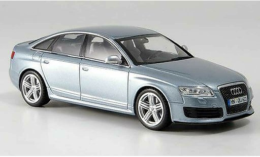 Audi RS6 avant 1/43 Minichamps grey grey 2008 diecast model cars