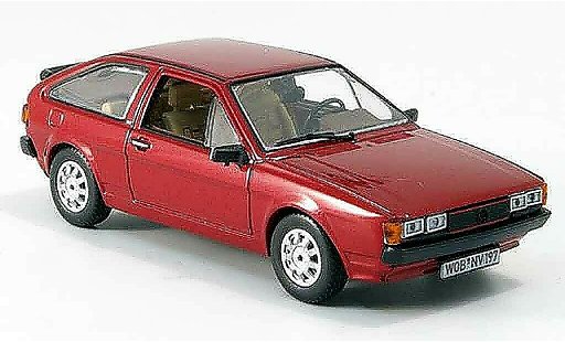 Volkswagen Scirocco GT 1/43 Norev ii red 1980 diecast model cars