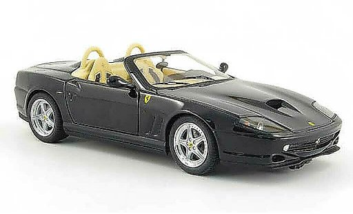 Ferrari 550 Barchetta 1/18 Hot Wheels Elite pininfarina black diecast model cars