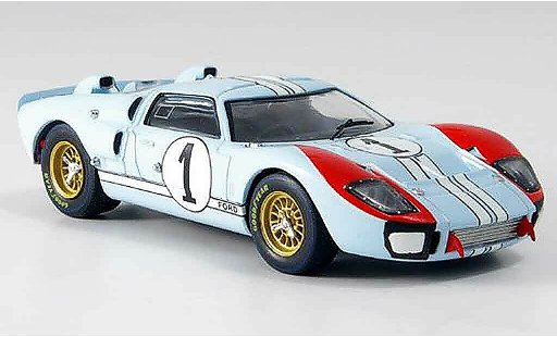 Ford GT40 Mk II 1/43 IXO GT 40 MKII No.1 Miles Hulme Zweiter Le Mans 1966 diecast model cars