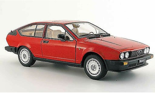 Alfa Romeo Alfetta gtv 2.0 1/18 Autoart V alfetta red 1980 diecast model cars