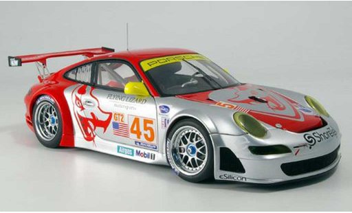 Porsche 911 GT3 RSR 1/18 Autoart 2007 no.44 flying lizard alms diecast model cars