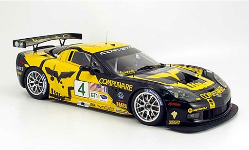 Chevrolet Corvette course 1/18 Autoart C6 r no.4 beratty/gavin alms 2007 diecast model cars