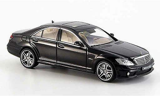Mercedes Classe S AMG 1/43 Autoart S63 black diecast model cars