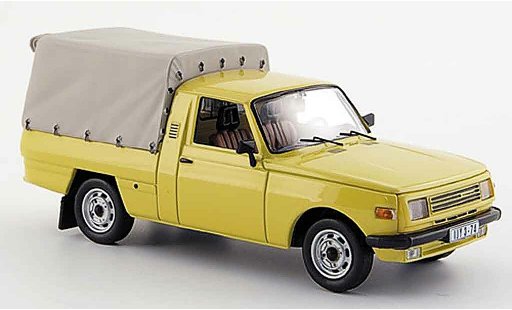 Wartburg 353 Base 1/43 IST Models Pick Up yellow 1985 diecast model cars