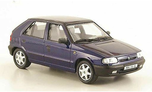 Skoda Felicia Base 1/43 Abrex blue 1994 diecast model cars