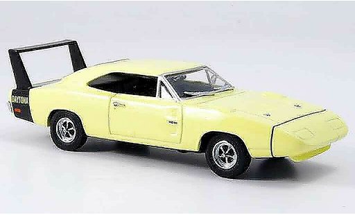 Dodge Charger 1969 1/43 Eagle Daytona yellow Strassenversion diecast model cars