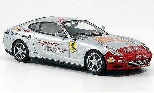 Ferrari 612 Scaglietti 1/43 Look Smart grey metallisee red 15000 red miles tour diecast model cars