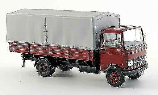 Mercedes LP 608 Pritsche 1/43 Premium ClassiXXs flatbed red diecast model cars