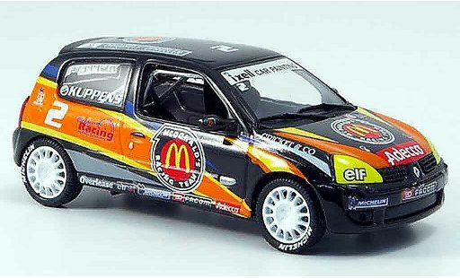 Renault Clio Cup 1/43 Eagle sport no.2 mcdonald 2001 diecast model cars