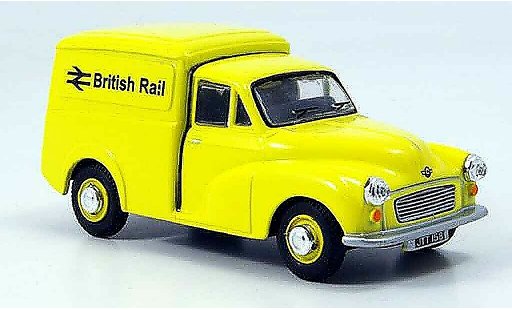 Morris Minor Van 1/43 Oxford yellow British Rail diecast model cars