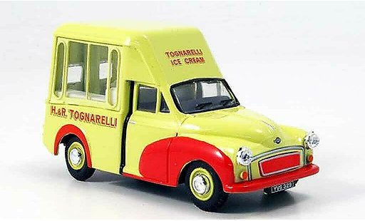 Morris Minor Van 1/43 Oxford Tognarelli Ice Cream Hochroof Eiswagen diecast model cars