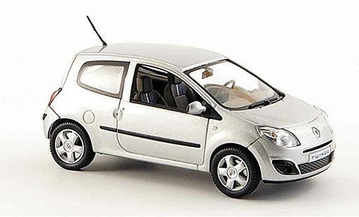 Renault Twingo Base 1/43 Norev grey 2007 diecast model cars