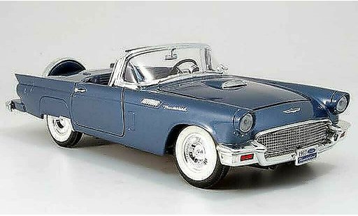 Ford Thunderbird Two-Seater 1/18 Yat Ming blue diecast model cars