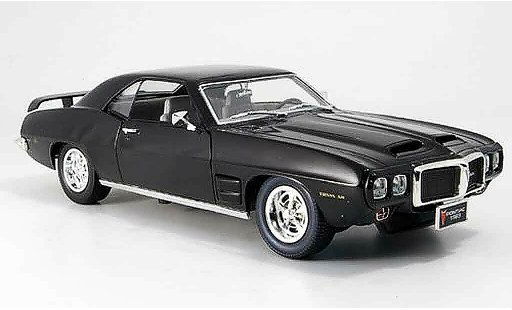 Pontiac Firebird 1969 1/18 Yat Ming trans am black diecast model cars