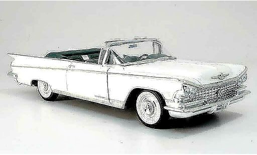 Buick Electra Convertible 1/18 Yat Ming 225 white 1959 diecast model cars