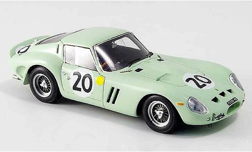 Ferrari 250 GTO 1962 1/43 Red Line no.20 ireland gregory le mans diecast model cars