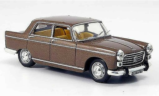 Peugeot 404 Berline 1/43 Vitesse Saloon brown limousine diecast model cars