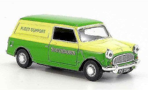 Austin Mini Van utilitaire 1/43 Oxford green yellow Southdown diecast model cars