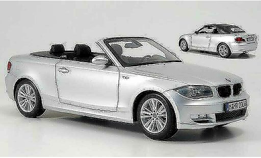 Bmw 118 E88 1/18 Kyosho i cabriolet grey diecast model cars