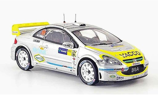 Peugeot 307 WRC 1/43 IXO no.19 bengue escudero racc catalunya 2006 diecast model cars