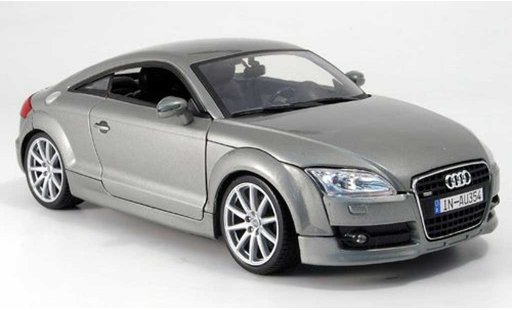 Audi TT coupe 1/18 Mondo Motors grey diecast model cars