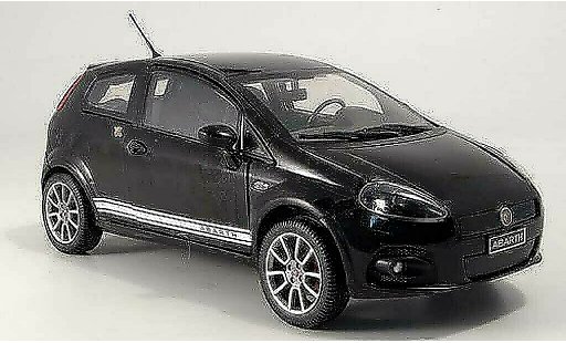 Fiat Grande Punto Abarth esseesse 1/18 Mondo Motors ss black diecast model cars